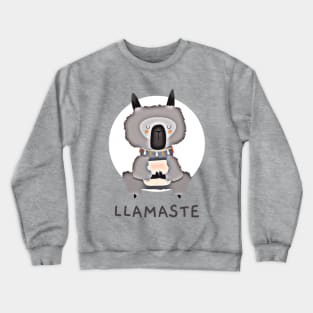 Llamaste (yoga) Crewneck Sweatshirt